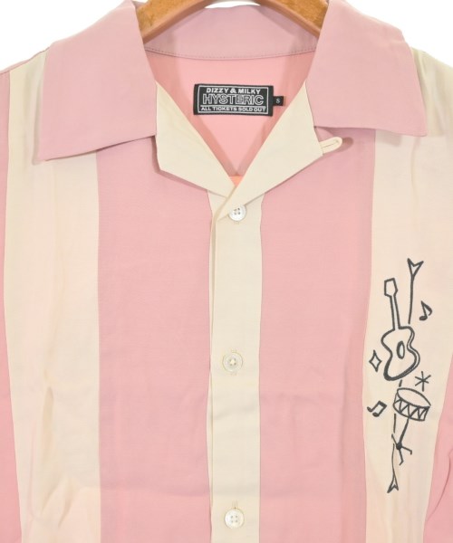 HYSTERIC GLAMOUR（ヒステリックグラマー）カジュアルシャツ ピンク サイズ:S メンズ/2200635213044