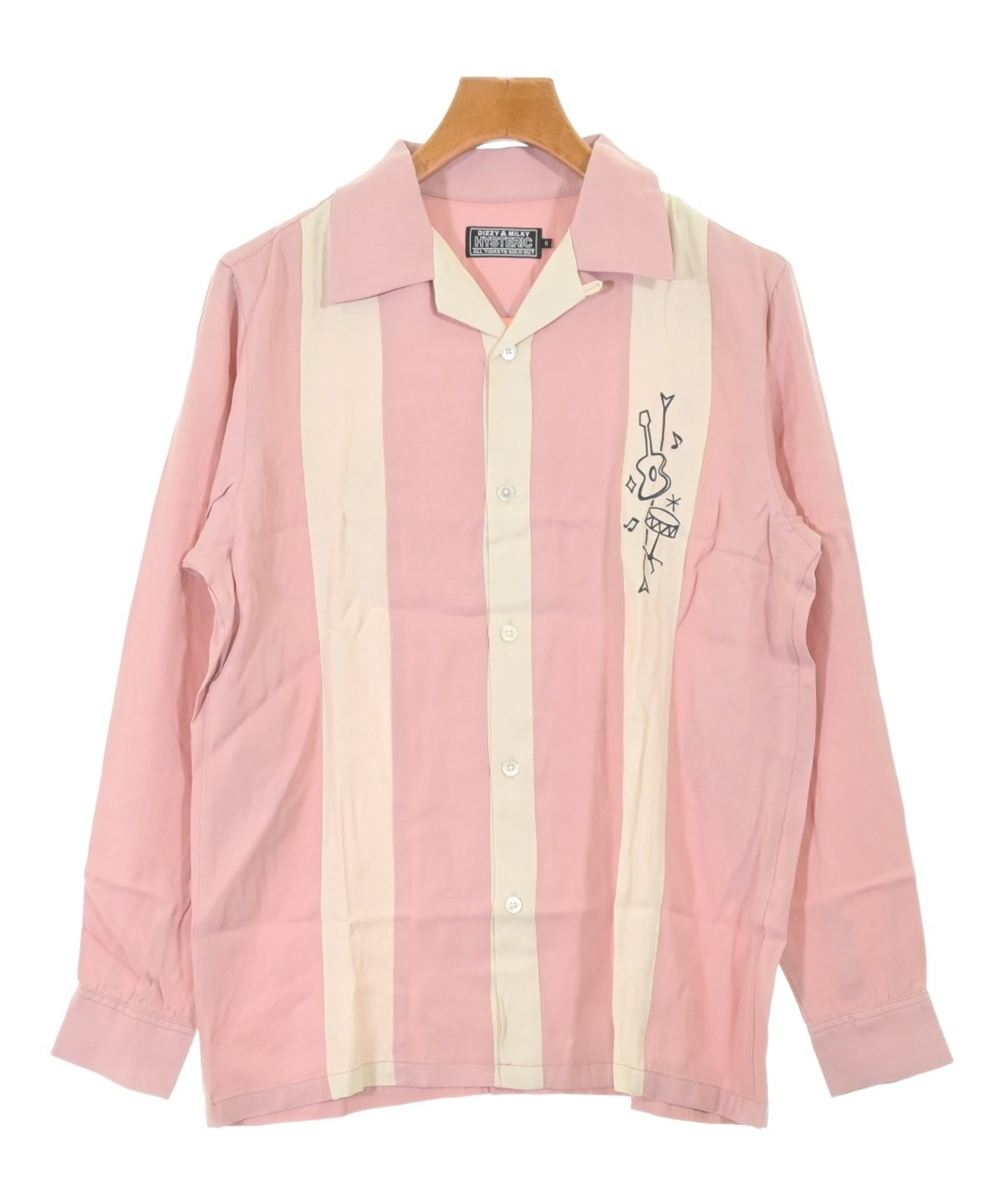 HYSTERIC GLAMOUR（ヒステリックグラマー）カジュアルシャツ ピンク