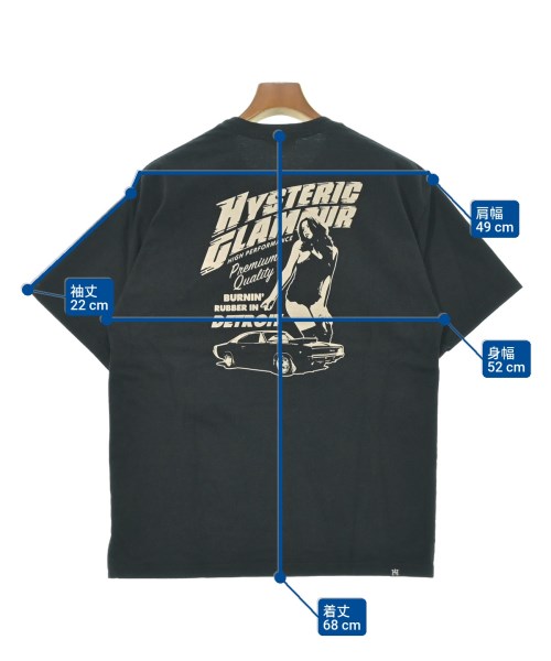 HYSTERIC GLAMOUR（ヒステリックグラマー）Tシャツ・カットソー 黒 サイズ:M メンズ/2200635508157