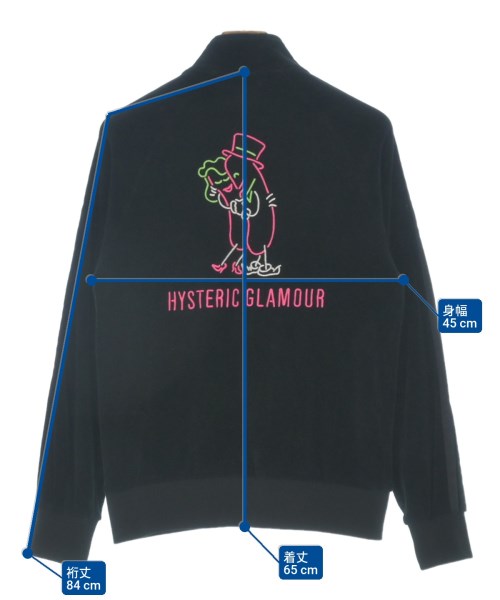 HYSTERIC GLAMOUR（ヒステリックグラマー）スウェット 黒 サイズ:S メンズ/2200632320127