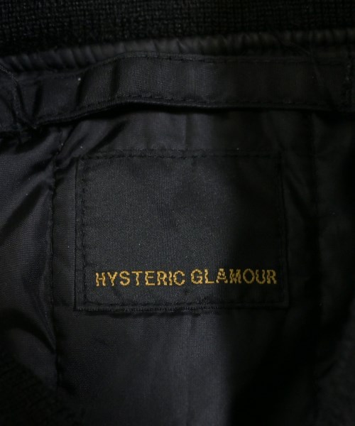 HYSTERIC GLAMOUR（ヒステリックグラマー）ミリタリーブルゾン 黒 サイズ:S メンズ/2200620365017