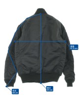 HYSTERIC GLAMOUR（ヒステリックグラマー）ミリタリーブルゾン 黒 サイズ:S メンズ/2200620365017