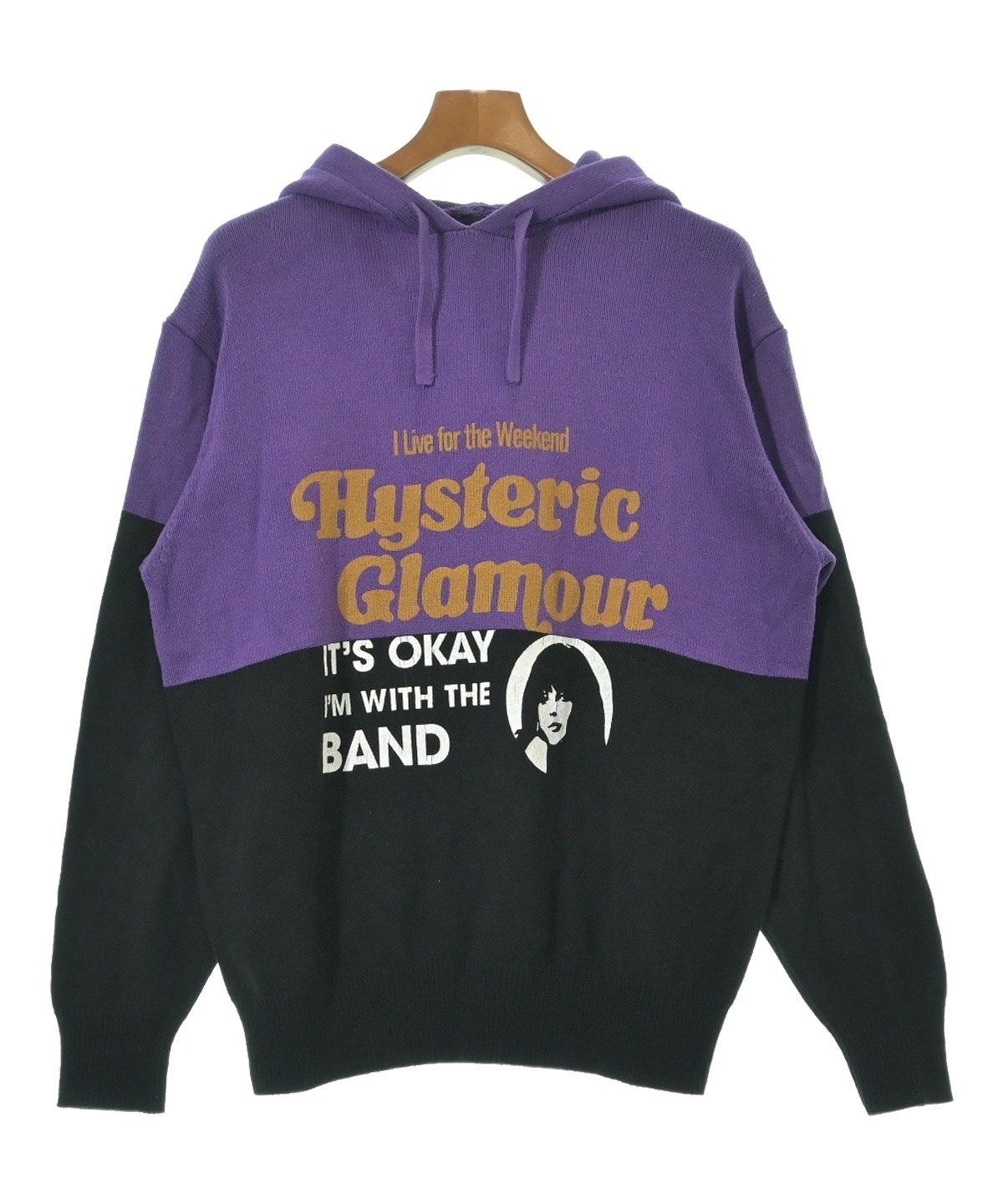 HYSTERIC GLAMOUR（ヒステリックグラマー）ニット・セーター 紫 サイズ