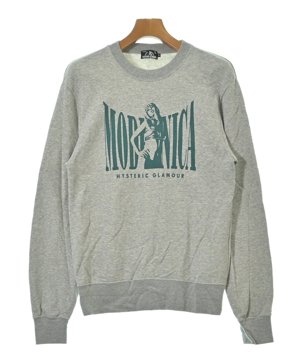 HYSTERIC GLAMOUR（ヒステリックグラマー）スウェット グレー サイズ:S