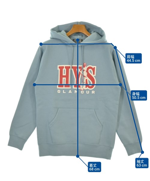 HYSTERIC GLAMOUR（ヒステリックグラマー）パーカー 青 サイズ:S メンズ/2200644268028