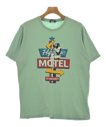 HYSTERIC GLAMOUR Tシャツ・カットソー 緑 0233525E0040 HYSTERIC GLAMOUR（ヒステリックグラマー）Tシャツ・カットソー