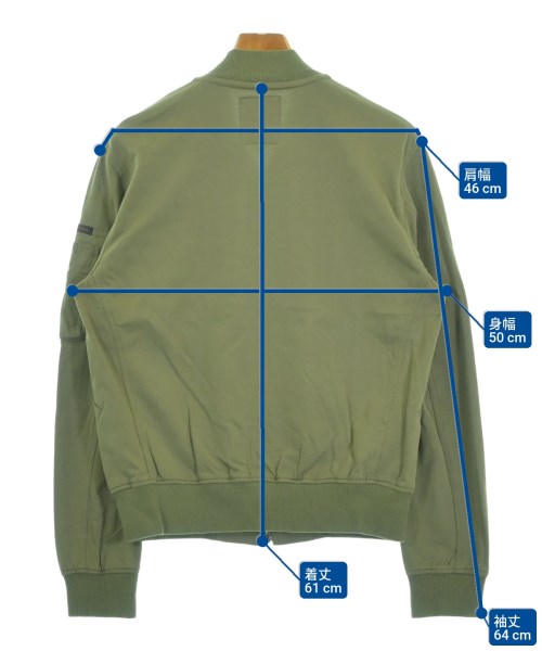 HYSTERIC GLAMOUR（ヒステリックグラマー）ミリタリーブルゾン カーキ サイズ:S メンズ/2200543824103