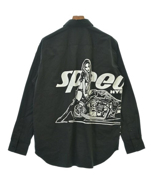 HYSTERIC GLAMOUR（ヒステリックグラマー）カジュアルシャツ 黒 サイズ:XL メンズ/2200621591040