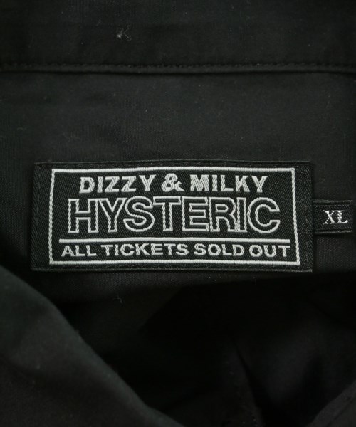 HYSTERIC GLAMOUR（ヒステリックグラマー）カジュアルシャツ 黒 サイズ:XL メンズ/2200621591040
