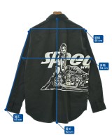 HYSTERIC GLAMOUR（ヒステリックグラマー）カジュアルシャツ 黒 サイズ:XL メンズ/2200621591040