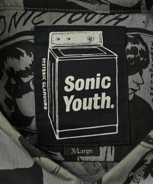 HYSTERIC GLAMOUR（ヒステリックグラマー）カジュアルシャツ グレー サイズ:XL メンズ/2200621591057