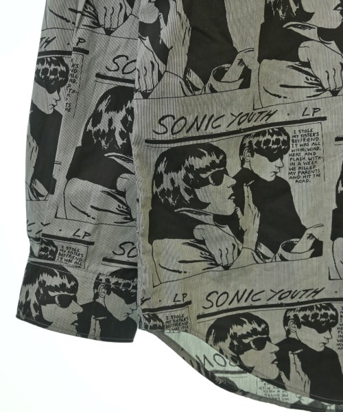 HYSTERIC GLAMOUR（ヒステリックグラマー）カジュアルシャツ グレー サイズ:XL メンズ/2200621591057