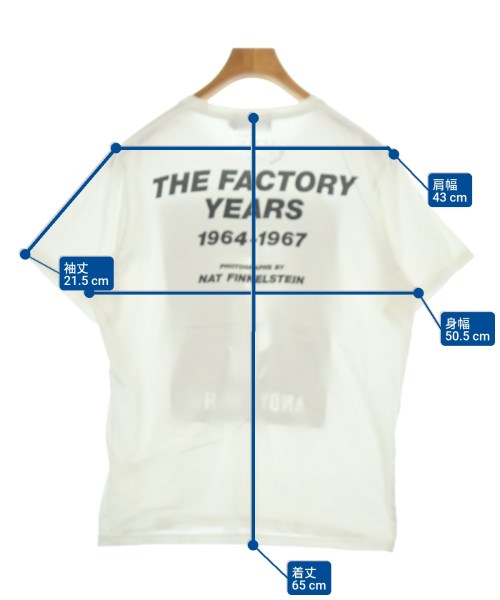 HYSTERIC GLAMOUR（ヒステリックグラマー）Tシャツ・カットソー 白 サイズ:L メンズ/2200621770100