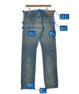 HYSTERIC GLAMOUR（ヒステリックグラマー）デニムパンツ 紺 サイズ:34(XL位) メンズ/2200622182285