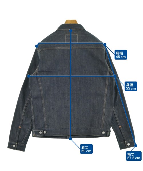HYSTERIC GLAMOUR（ヒステリックグラマー）デニムジャケット 紺 サイズ:L メンズ/2200622605067
