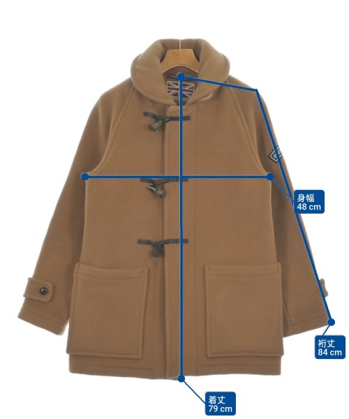HYSTERIC GLAMOUR（ヒステリックグラマー）ダッフルコート 茶 サイズ:M メンズ/2200612386358