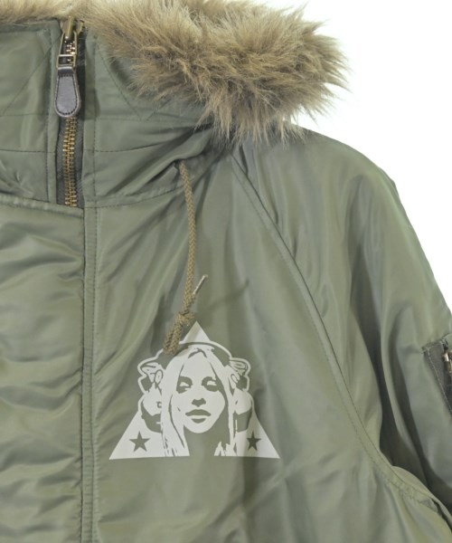 HYSTERIC GLAMOUR（ヒステリックグラマー）ミリタリーブルゾン カーキ サイズ:M メンズ/2200612386365