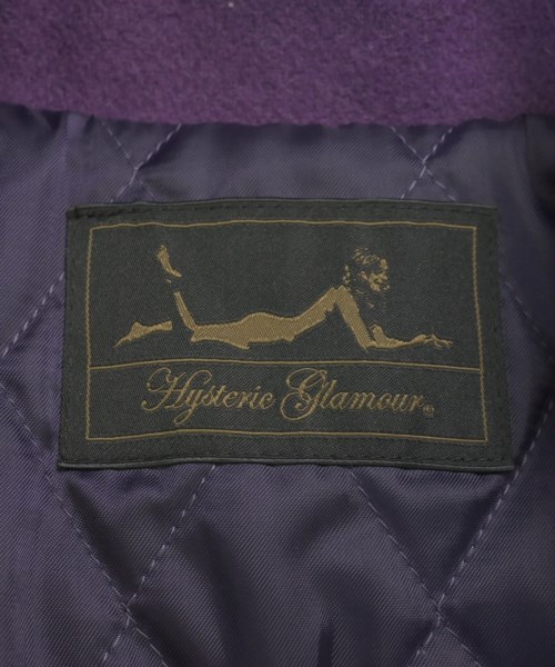 HYSTERIC GLAMOUR（ヒステリックグラマー）ライダース 紫 サイズ:F メンズ/2200612386396