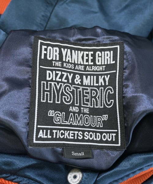 HYSTERIC GLAMOUR（ヒステリックグラマー）スタジャン 紺 サイズ:S メンズ/2200612386419