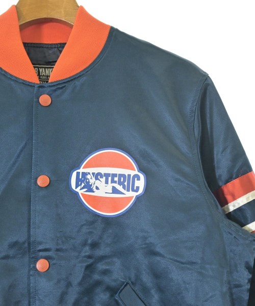 HYSTERIC GLAMOUR（ヒステリックグラマー）スタジャン 紺 サイズ:S メンズ/2200612386419
