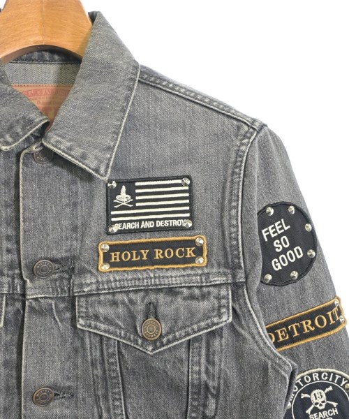 HYSTERIC GLAMOUR（ヒステリックグラマー）デニムジャケット 黒 サイズ:S メンズ/2200612386433