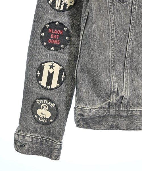 HYSTERIC GLAMOUR（ヒステリックグラマー）デニムジャケット 黒 サイズ:S メンズ/2200612386433