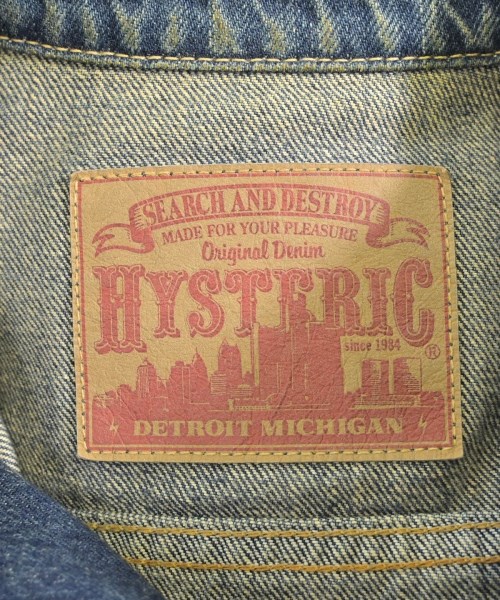 HYSTERIC GLAMOUR（ヒステリックグラマー）デニムジャケット 紺 サイズ:S メンズ/2200612386440