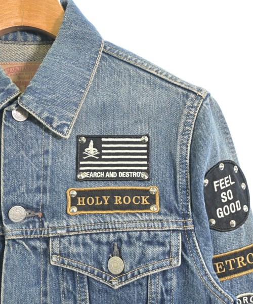 HYSTERIC GLAMOUR（ヒステリックグラマー）デニムジャケット 紺 サイズ:S メンズ/2200612386440