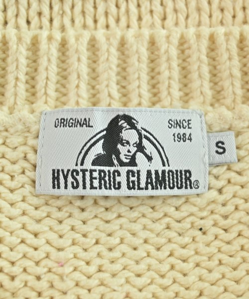 HYSTERIC GLAMOUR（ヒステリックグラマー）ニット・セーター 白 サイズ:S メンズ/2200612386495