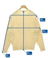 HYSTERIC GLAMOUR（ヒステリックグラマー）ニット・セーター 白 サイズ:S メンズ/2200612386495