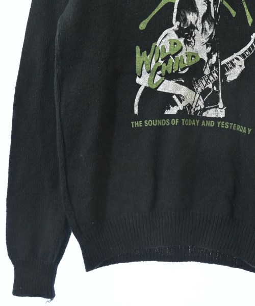 HYSTERIC GLAMOUR（ヒステリックグラマー）ニット・セーター 黒 サイズ:S メンズ/2200612386501