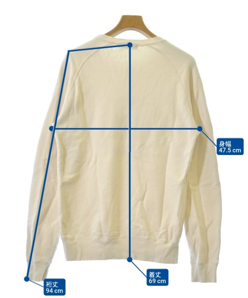 HYSTERIC GLAMOUR（ヒステリックグラマー）スウェット 白 サイズ:M メンズ/2200612386532