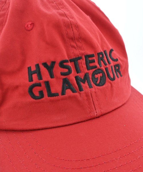 HYSTERIC GLAMOUR（ヒステリックグラマー）キャップ 赤 サイズ:F メンズ/2200612386754