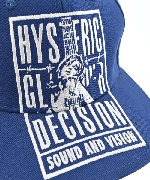 HYSTERIC GLAMOUR（ヒステリックグラマー）キャップ 青 サイズ:F メンズ/2200612386785