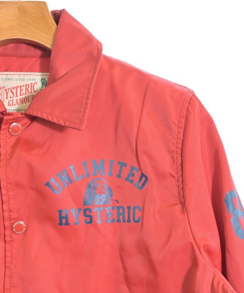HYSTERIC GLAMOUR（ヒステリックグラマー）ブルゾン 赤 サイズ:S メンズ/2200612774032