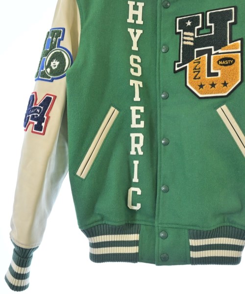 HYSTERIC GLAMOUR（ヒステリックグラマー）スタジャン 緑 サイズ:S メンズ/2200612774070