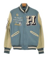 HYSTERIC GLAMOUR（ヒステリックグラマー）スタジャン 青 サイズ:M メンズ/2200612774087