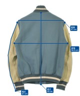 HYSTERIC GLAMOUR（ヒステリックグラマー）スタジャン 青 サイズ:M メンズ/2200612774087