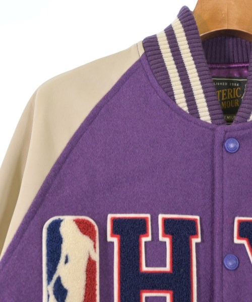 HYSTERIC GLAMOUR（ヒステリックグラマー）スタジャン 紫 サイズ:M メンズ/2200612774094