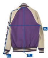 HYSTERIC GLAMOUR（ヒステリックグラマー）スタジャン 紫 サイズ:M メンズ/2200612774094