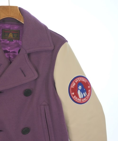 HYSTERIC GLAMOUR（ヒステリックグラマー）ピーコート 紫 サイズ:M メンズ/2200612774117