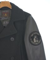 HYSTERIC GLAMOUR（ヒステリックグラマー）ピーコート 黒 サイズ:S メンズ/2200612774124