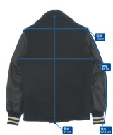 HYSTERIC GLAMOUR（ヒステリックグラマー）ピーコート 黒 サイズ:S メンズ/2200612774124