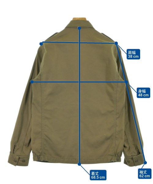 HYSTERIC GLAMOUR（ヒステリックグラマー）ミリタリーブルゾン カーキ サイズ:S メンズ/2200612774179