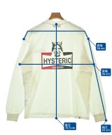 HYSTERIC GLAMOUR（ヒステリックグラマー）Tシャツ・カットソー 白 サイズ:L メンズ/2200623730027