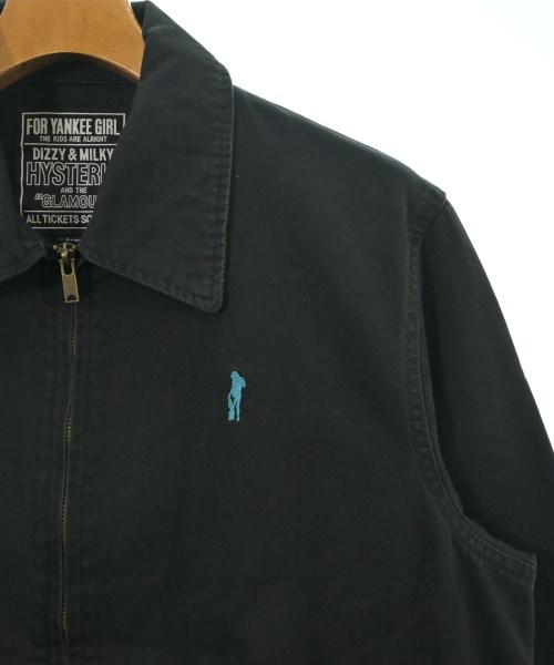 HYSTERIC GLAMOUR（ヒステリックグラマー）ブルゾン 黒 サイズ:L メンズ/2200624243014