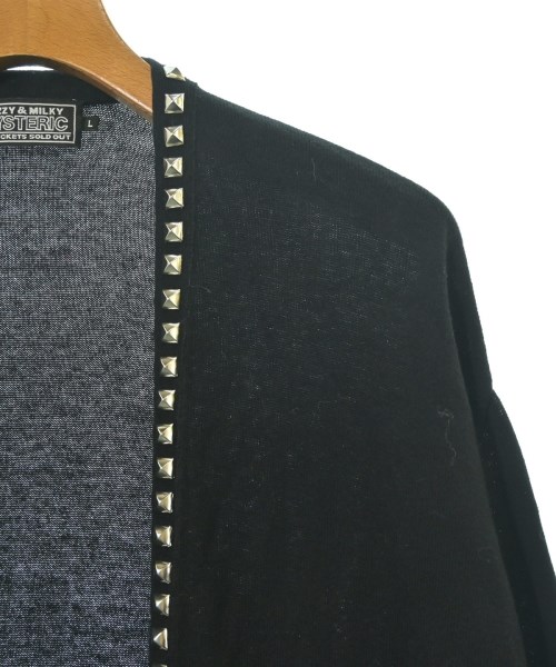 HYSTERIC GLAMOUR（ヒステリックグラマー）カーディガン 黒 サイズ:L メンズ/2200624243052