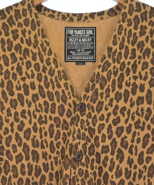 HYSTERIC GLAMOUR（ヒステリックグラマー）カーディガン ベージュ サイズ:L メンズ/2200626778026