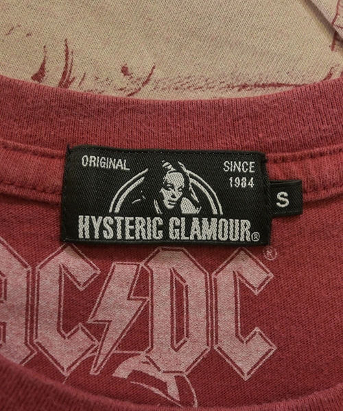 HYSTERIC GLAMOUR（ヒステリックグラマー）Tシャツ・カットソー 赤 サイズ:S メンズ/2200627998058