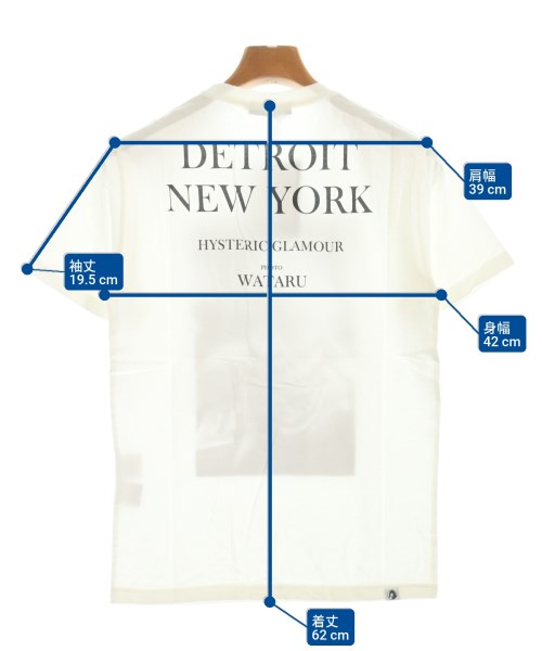 HYSTERIC GLAMOUR（ヒステリックグラマー）Tシャツ・カットソー 白 サイズ:S メンズ/2200628344175